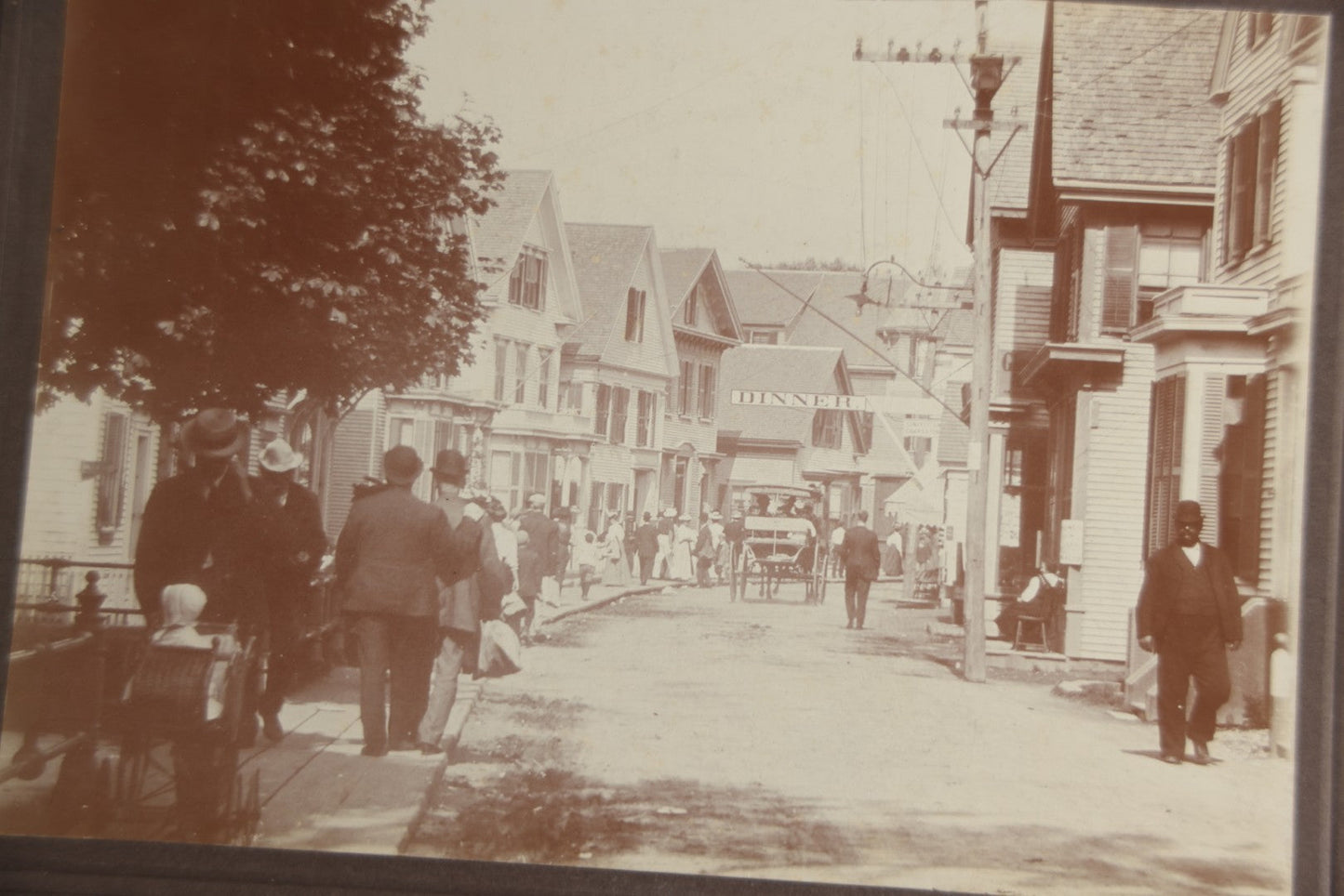 Lot 127 - Pair Of Antique Boarded Photographs Of Provincetown, Cape Cod, Massachusetts, Include Gifford House