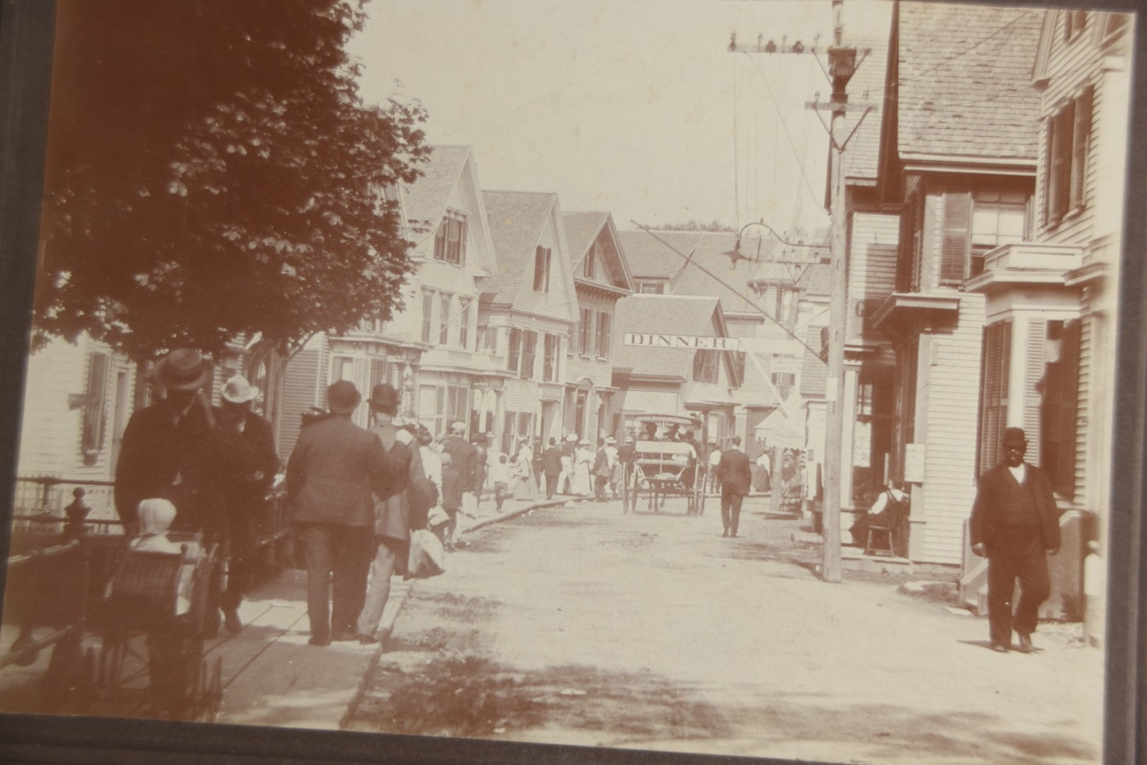Lot 127 - Pair Of Antique Boarded Photographs Of Provincetown, Cape Cod, Massachusetts, Include Gifford House