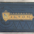 Lot 135 - "Paradise Lost" Antique Miniature Book By John Milton, With A Life Of The Author By Rev. H. Stebbing, Engraved Frontispiece, Decorative Blue Cloth Boards With Gilt "Milton" Cartouche And Shield, Geo. A. Leavitt, Publisher, New York, Circa 1860s