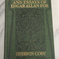 Lot 136 - "The Best Poems And Essays Of Edgar Allan Poe" Antique Book Edited By Sherwin Cody, With Frontispiece Photo Of Zolnav Bust Of Poe, Gilded Fore-Edge A.C. Mcclurg & Company, Publishers, Chicago, 1916