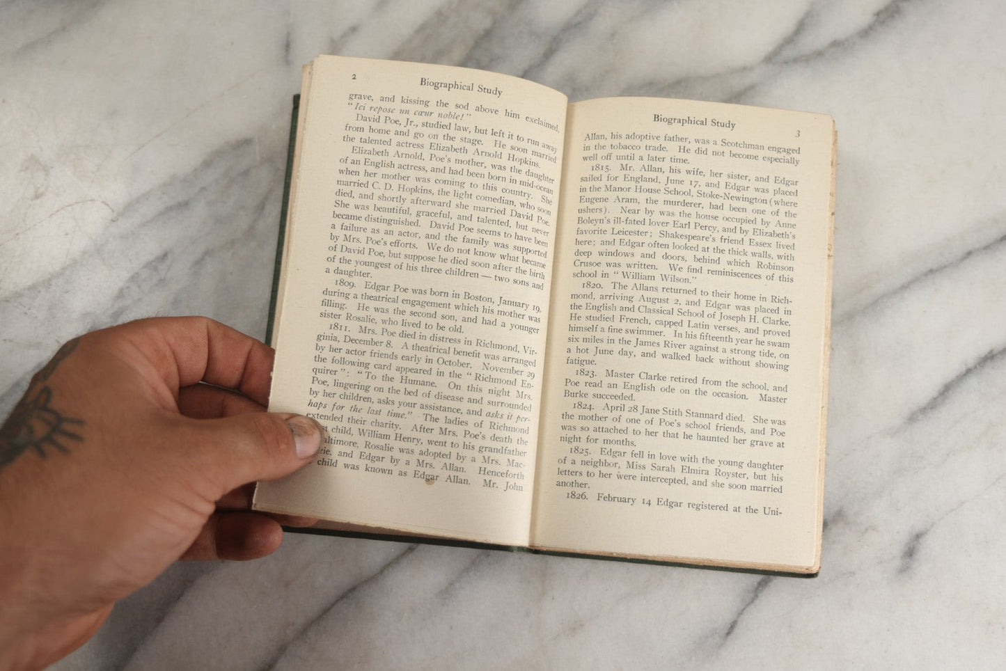 Lot 136 - "The Best Poems And Essays Of Edgar Allan Poe" Antique Book Edited By Sherwin Cody, With Frontispiece Photo Of Zolnav Bust Of Poe, Gilded Fore-Edge A.C. Mcclurg & Company, Publishers, Chicago, 1916