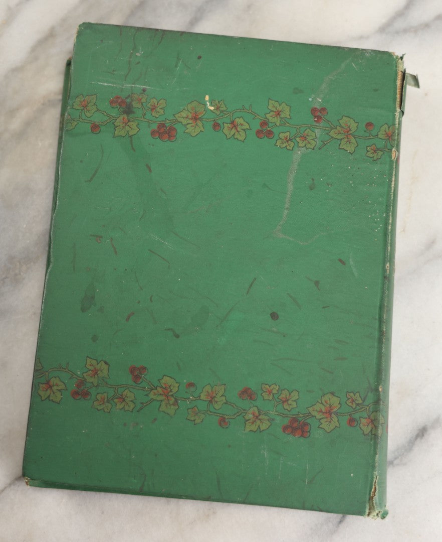 Lot 138 - "Poetical Works Of William Cullen Bryant" Antique Poetry Book, Illustrated With One Hundred Engravings, Decorative Green Cloth Boards With Gilt Title And Holly Vine Border, D. Appleton And Company, Publishers, New York, 1876