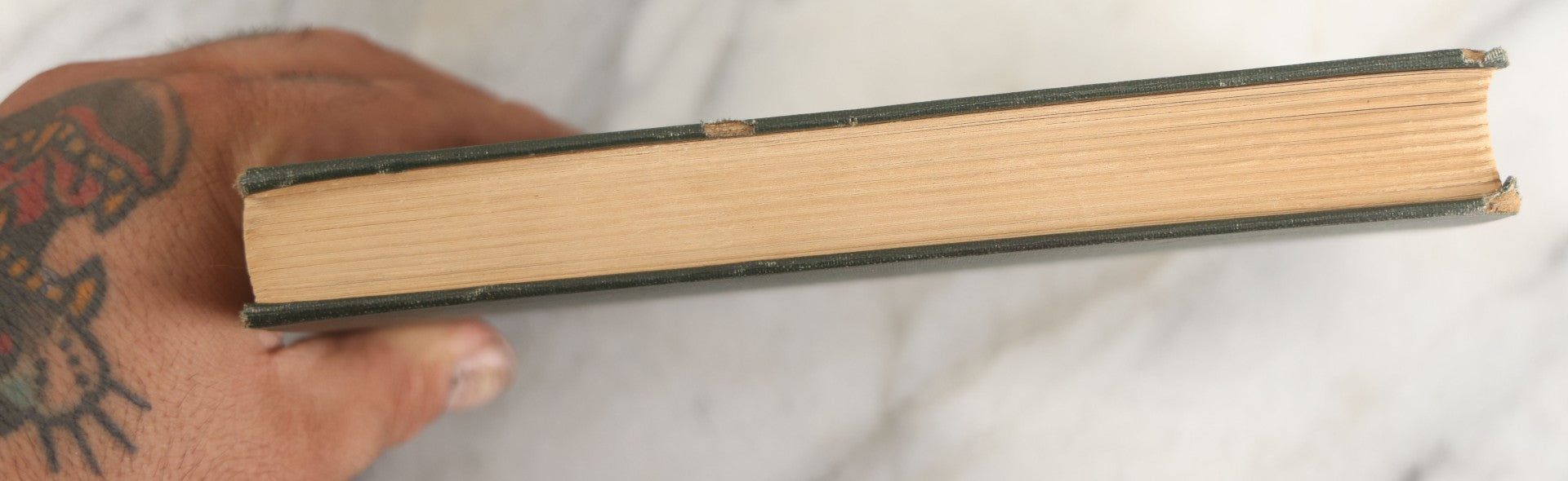 Lot 139 - "The Years Between" Antique Poetry Book By Rudyard Kipling, Green Cloth Boards With Gilt Title And Black Pictorial Sailing Ship Motif, Doubleday, Page & Company, Garden City, New York, 1919