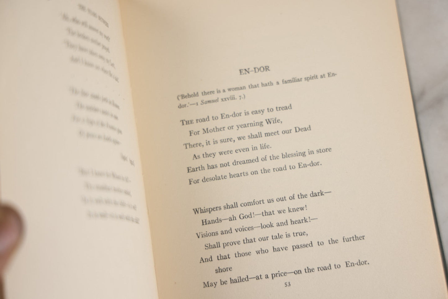 Lot 139 - "The Years Between" Antique Poetry Book By Rudyard Kipling, Green Cloth Boards With Gilt Title And Black Pictorial Sailing Ship Motif, Doubleday, Page & Company, Garden City, New York, 1919
