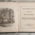 Lot 141 - "The Winter's Tale: To Which Is Added Little Bertram's Dream" By Jana Anna E. Lefroy, Based On The Work Of William Shakespeare, Illustrated, G.W Cottrell, Publisher, Boston, Circa 1850