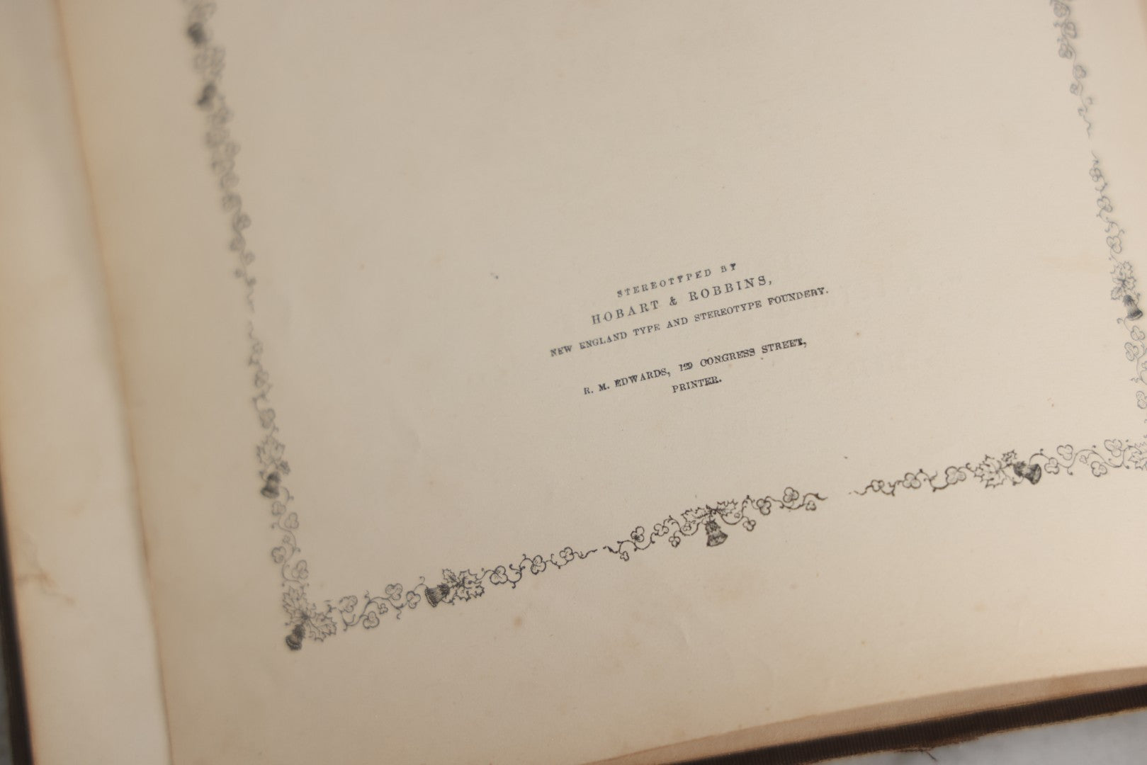 Lot 145 - "Elegy Written In A Country Churchyard" Antique Poetry Book By Thomas Gray, Illustrated With Engravings, Daniel Webster Memorial, Decorative Brown Cloth Boards With Gilt Cartouche, W.P. Fetridge & Co., Publishers, New York And Boston, 1863