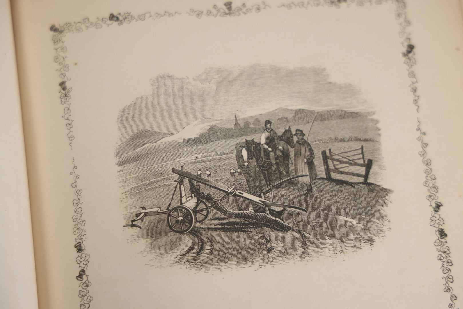 Lot 145 - "Elegy Written In A Country Churchyard" Antique Poetry Book By Thomas Gray, Illustrated With Engravings, Daniel Webster Memorial, Decorative Brown Cloth Boards With Gilt Cartouche, W.P. Fetridge & Co., Publishers, New York And Boston, 1872