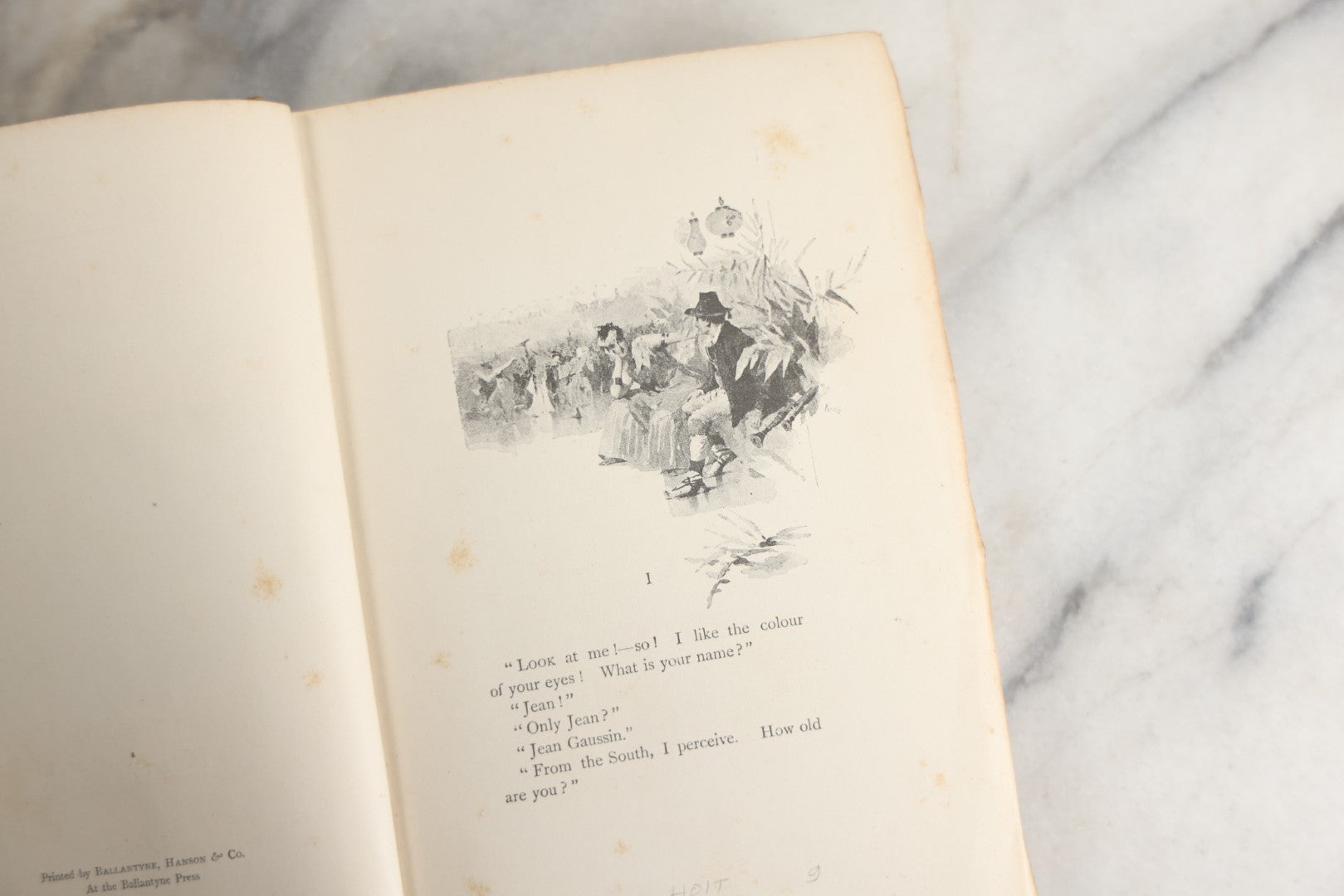 Lot 151 - "Sappho" Antique Book By Alphonse Daudet, Illustrated By Rossi, Myrbach, Etc., Translated By Henry Frith, Gilded Fore-Edge, J.M. Dent And Co., Publishers, London, , Circa 1895, Note Cover Board Warped, Heavy Foxing