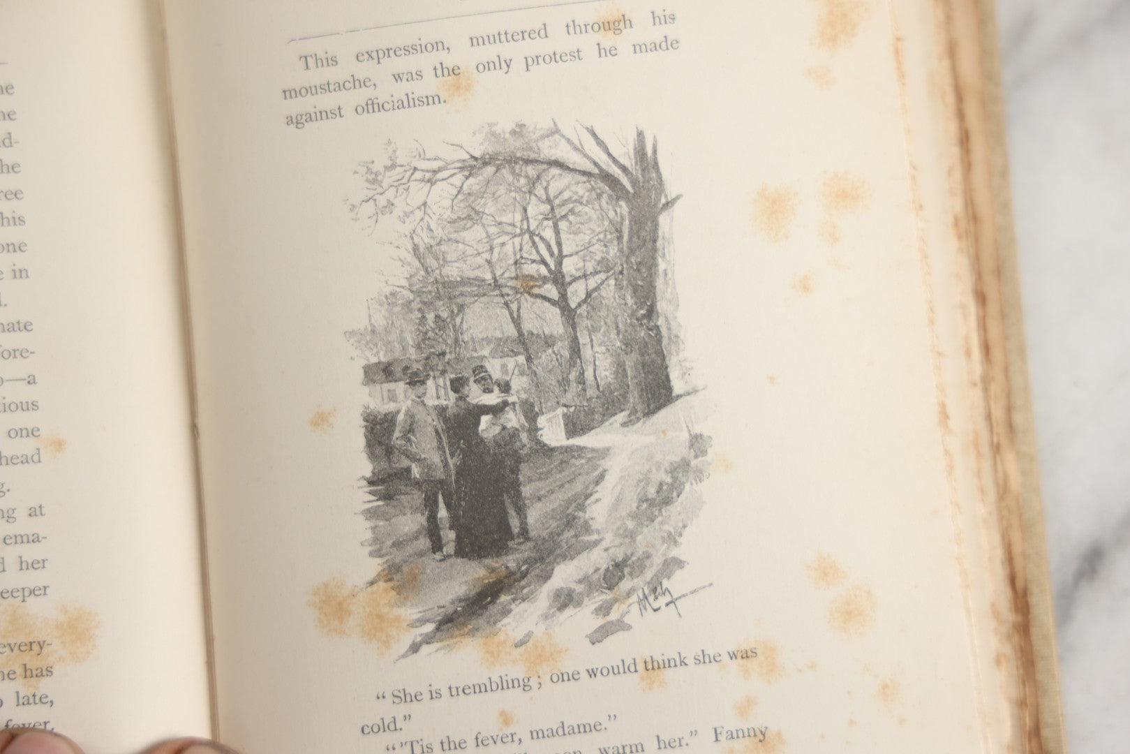 Lot 151 - "Sappho" Antique Book By Alphonse Daudet, Illustrated By Rossi, Myrbach, Etc., Translated By Henry Frith, Gilded Fore-Edge, J.M. Dent And Co., Publishers, London, , Circa 1895, Note Cover Board Warped, Heavy Foxing
