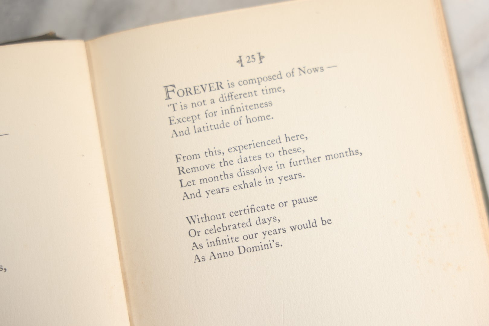 Lot 152 - "Further Poems Of Emily Dickinson" Vintage Poetry Book With Poems "Withheld From Publication By Her Sister Livnia," Edited By Her Niece, Martha Dickinson Bianchi And Alfred Leete Hampson, Little, Brown, And Company, Publishers, Boston, 1929