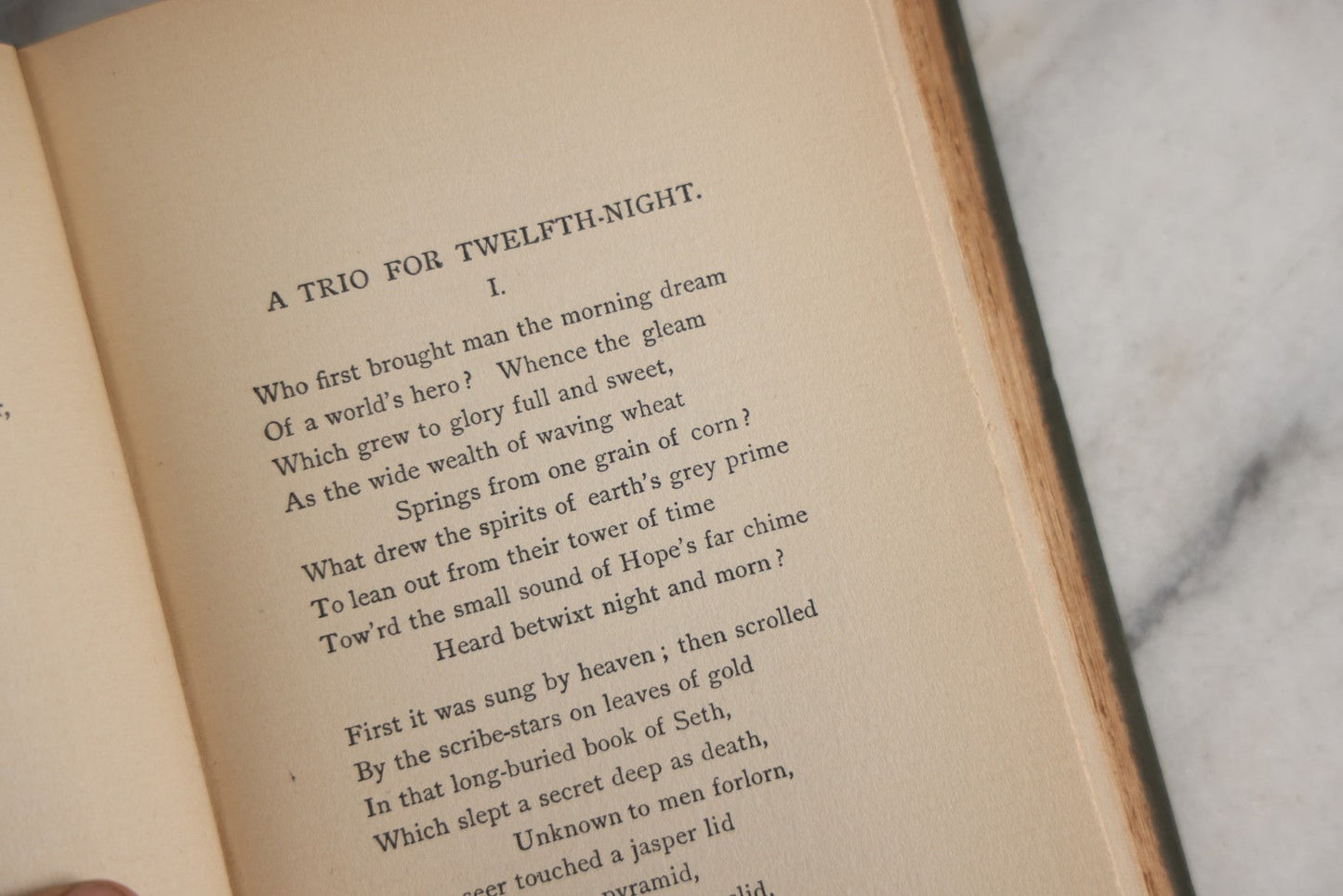 Lot 153 - "A Poet's Last Songs" Antique Poetry Book By Henry Bernard Carpenter, With An Introduction By James Jeffrey Roche, Joseph George Cupples, Publisher, Boston, 1891