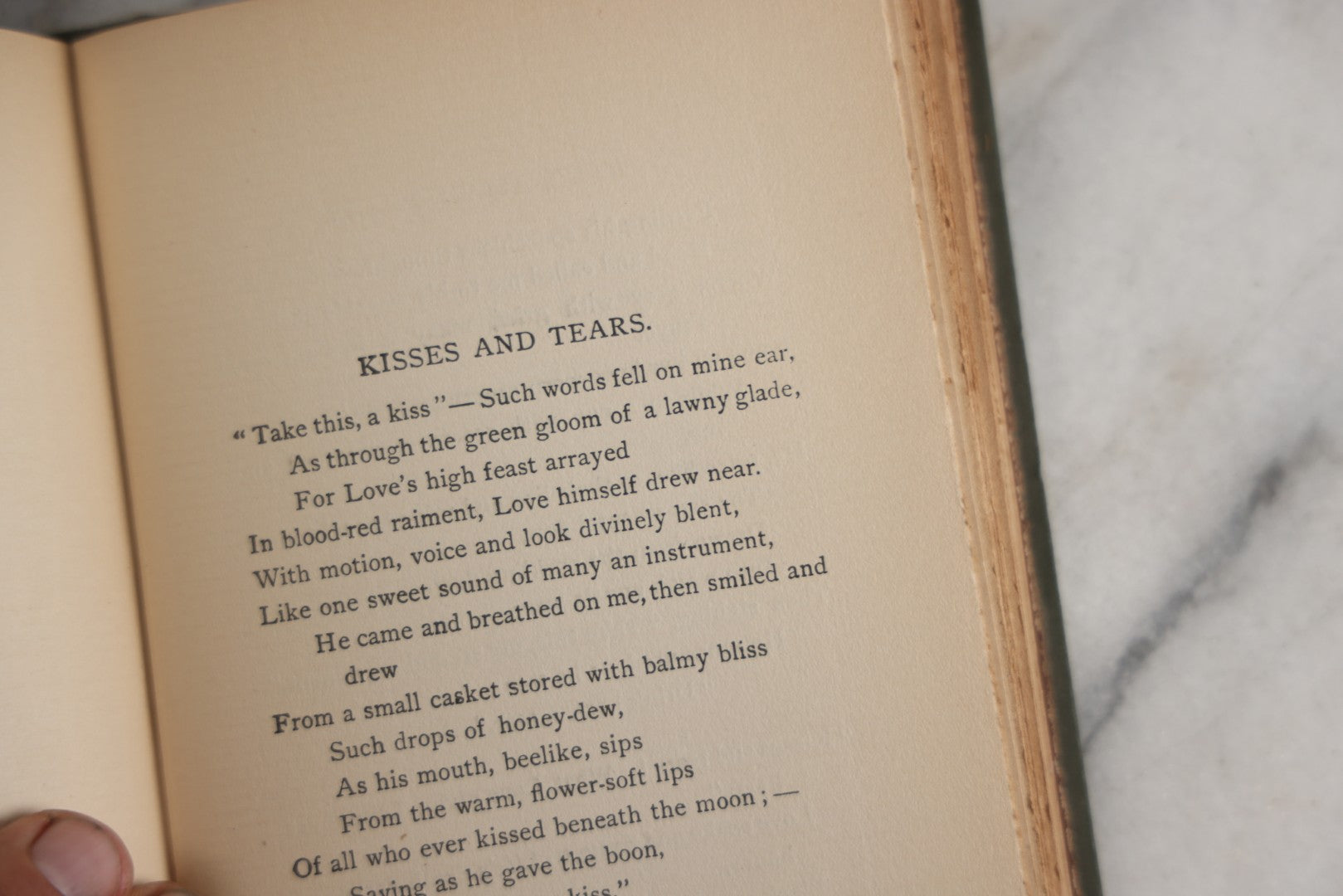Lot 153 - "A Poet's Last Songs" Antique Poetry Book By Henry Bernard Carpenter, With An Introduction By James Jeffrey Roche, Joseph George Cupples, Publisher, Boston, 1891
