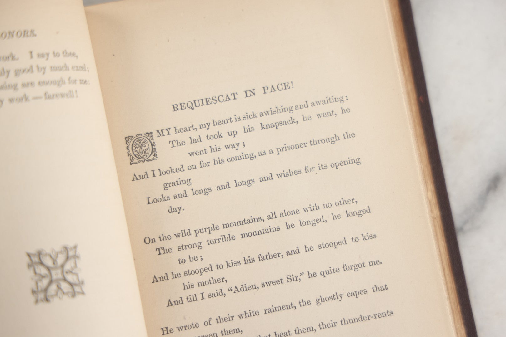 Lot 154 - "Poems" Antique Poetry Book By Jean Ingelow, Author's Edition, Roberts Brothers, Publishers, Boston, 1866