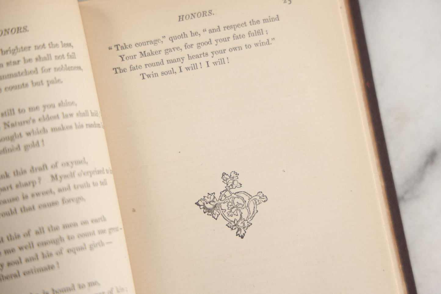 Lot 154 - "Poems" Antique Poetry Book By Jean Ingelow, Author's Edition, Roberts Brothers, Publishers, Boston, 1866