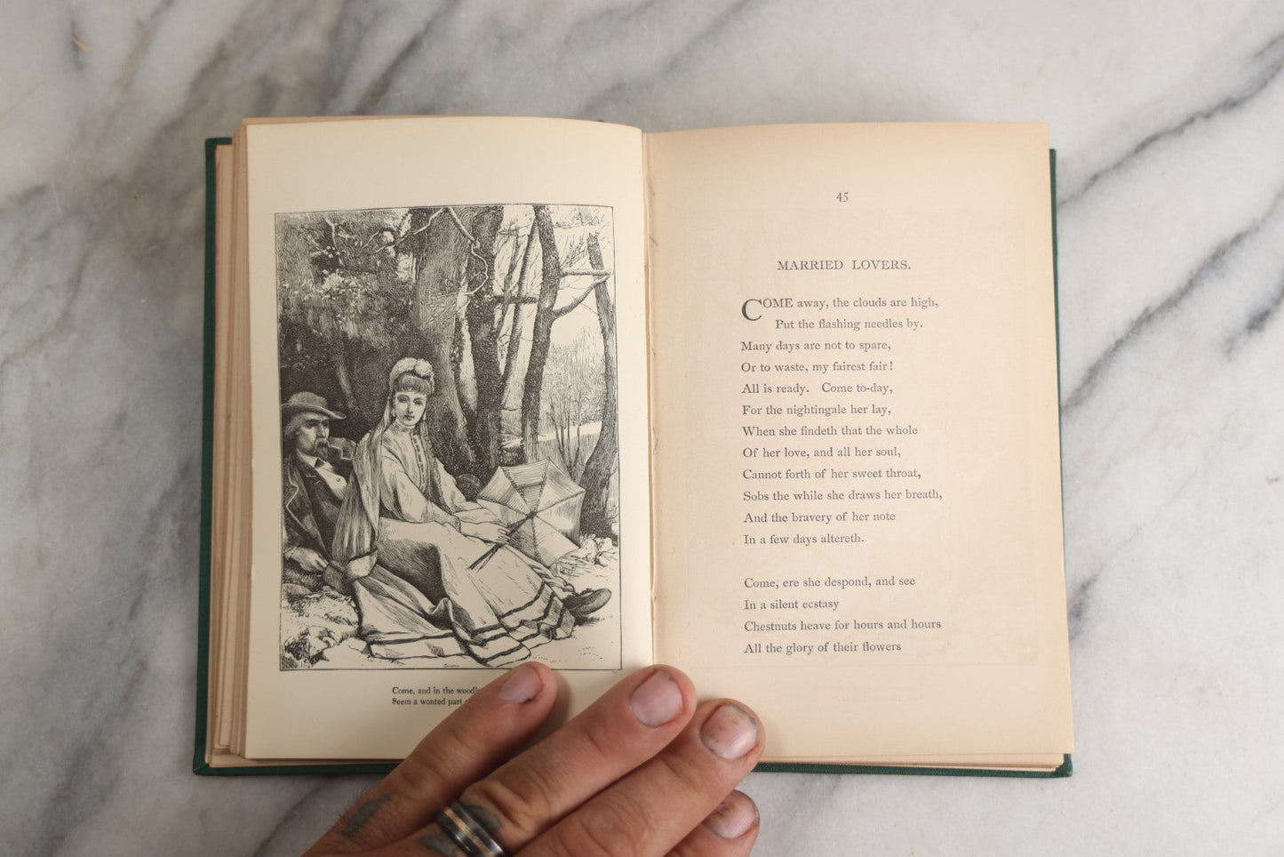 Lot 155 - "The Monitions Of The Unseen, And Poems Of Love And Childhood" Antique Poetry Book By Jean Ingelow, Author's Edition, Roberts Brothers, Publishers, Boston, 1871