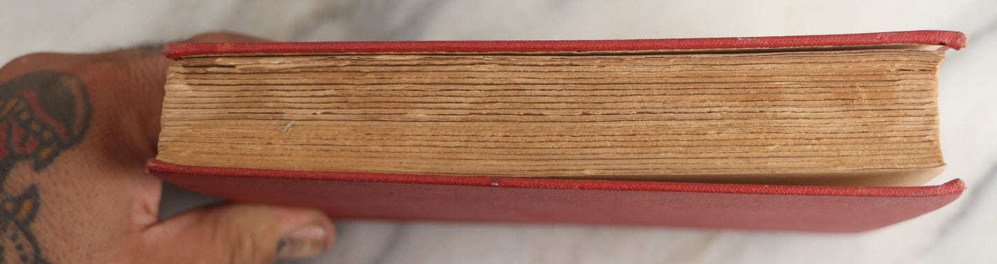 Lot 160 - "The Hell-Roarin' Forty-Niners" Vintage Book By Robert Welles Ritchie, Red Cloth Boards With Black Silhouette Illustration Of Miners, J.H. Sears & Company, Publishers, New York, 1928