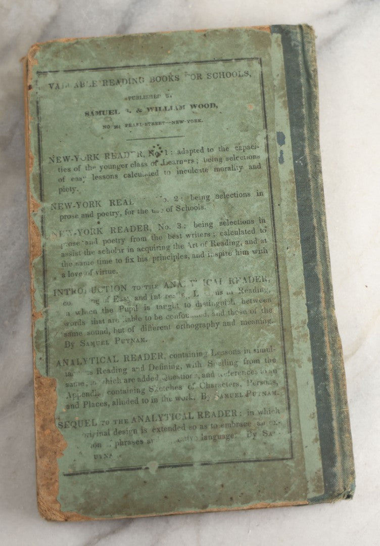 Lot 163 - "The American Frugal Housewife" Antique Household Economy Book By Mrs. Child, Illustrated With Meat Cut Diagrams For Mutton, Pork, Veal, And Beef, Samuel S. & William Wood, Publishers, New York, 1833