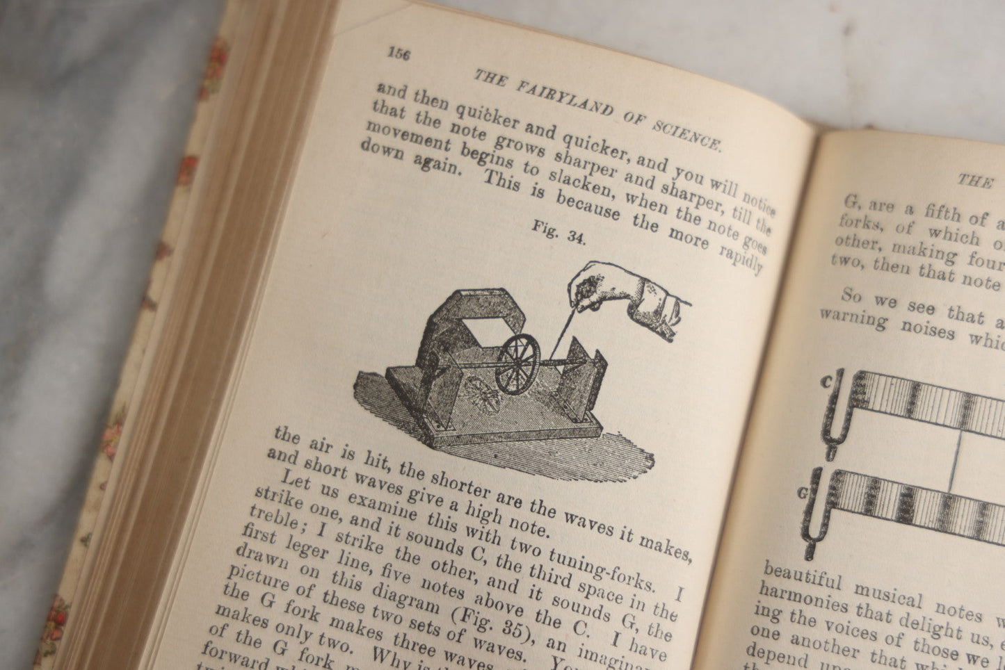 Lot 165 - "The Fairy-Land Of Science" Antique Book By Arabella B. Buckley, The Gold Series, Floral Patterned Cloth Boards With Gilt And Green Vine Design, Illustrated With Engravings, F.M. Lupton Publishing Company, New York, Circa 1895