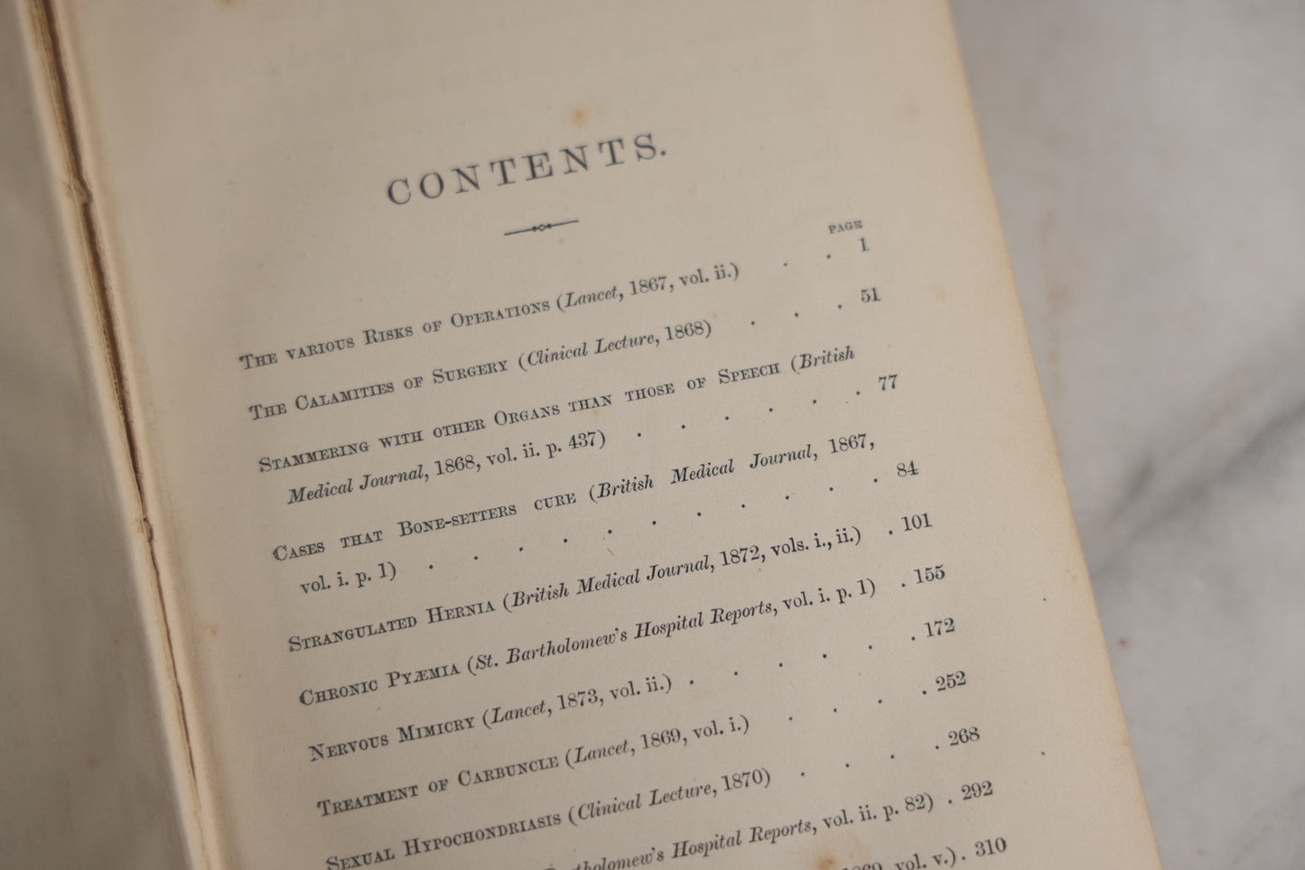 Lot 172 - "Clinical Lectures And Essays" Antique Medical Book By Sir James Paget, Edited By Howard Marsh, F.R.C.S., D. Appleton & Company, Publishers, New York, 1875