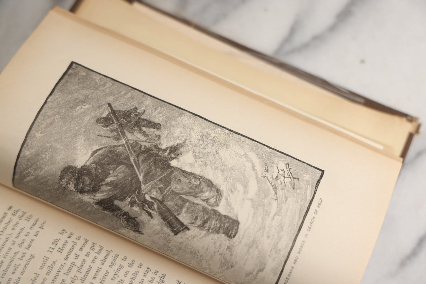 Lot 174 - "The Voyage Of The Jeannette" Antique Polar Exploration Book By George W. De Long, Lieutenant-Commander U.S.N., Edited By Emma De Long, Illustrated With Two Steel Portraits, Maps, And Engravings, Houghton, Mifflin And Company, Boston, 1883