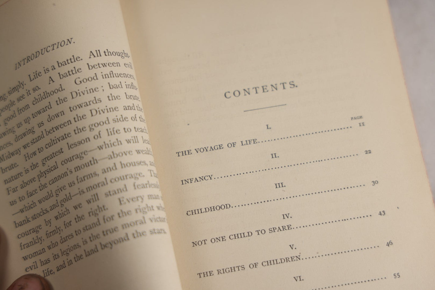 Lot 175 - "The Voyage Of Life: A Journey From The Cradle To The Grave" Antique Inspirational Book By S. L. Louis, D.D., Illustrated With Engraved Frontispiece, Union Publishing House, New York And Cincinnati, 1880