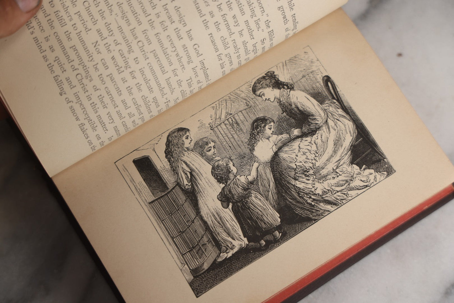 Lot 175 - "The Voyage Of Life: A Journey From The Cradle To The Grave" Antique Inspirational Book By S. L. Louis, D.D., Illustrated With Engraved Frontispiece, Union Publishing House, New York And Cincinnati, 1880
