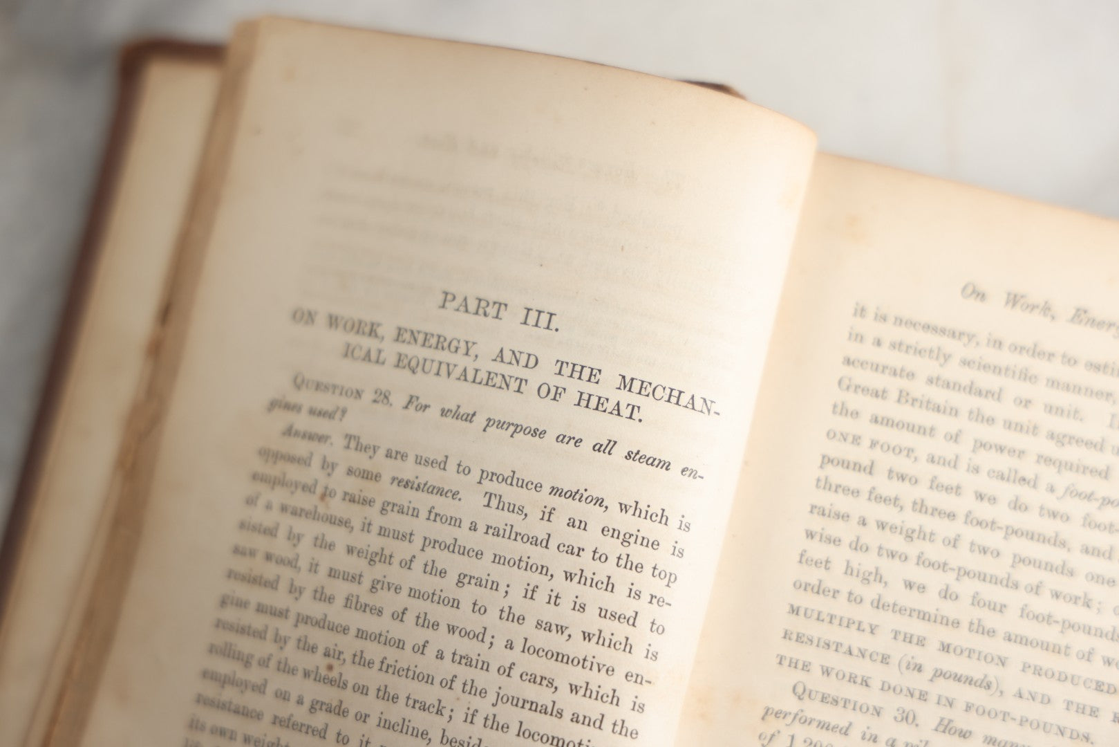 Lot 177 - "Catechism Of The Locomotive" Antique Railroad Engineering Book By Matthias Nace Forney, Brown Cloth Boards With Gilt Spine Titles, Note Significant Wear To Spine And Edges, Title Page Missing, Circa Late 19th Century