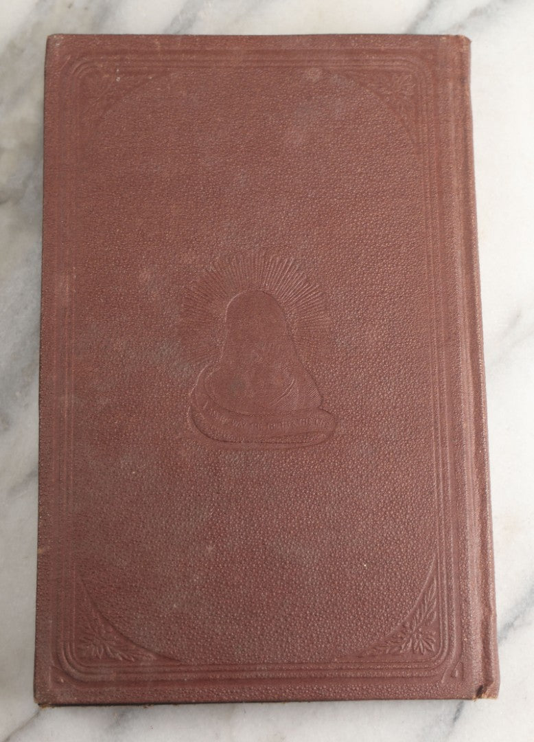 Lot 181 - "Life Of Christ" Antique Salesman’S Dummy Book By Rev. John Fleetwood, D.D., Profusely Illustrated With Engraved Plates, Ornate Gilt-Embossed Leather Boards With Decorative Spine And Sample Bindings, Bradley & Co., Philadelphia, 1870