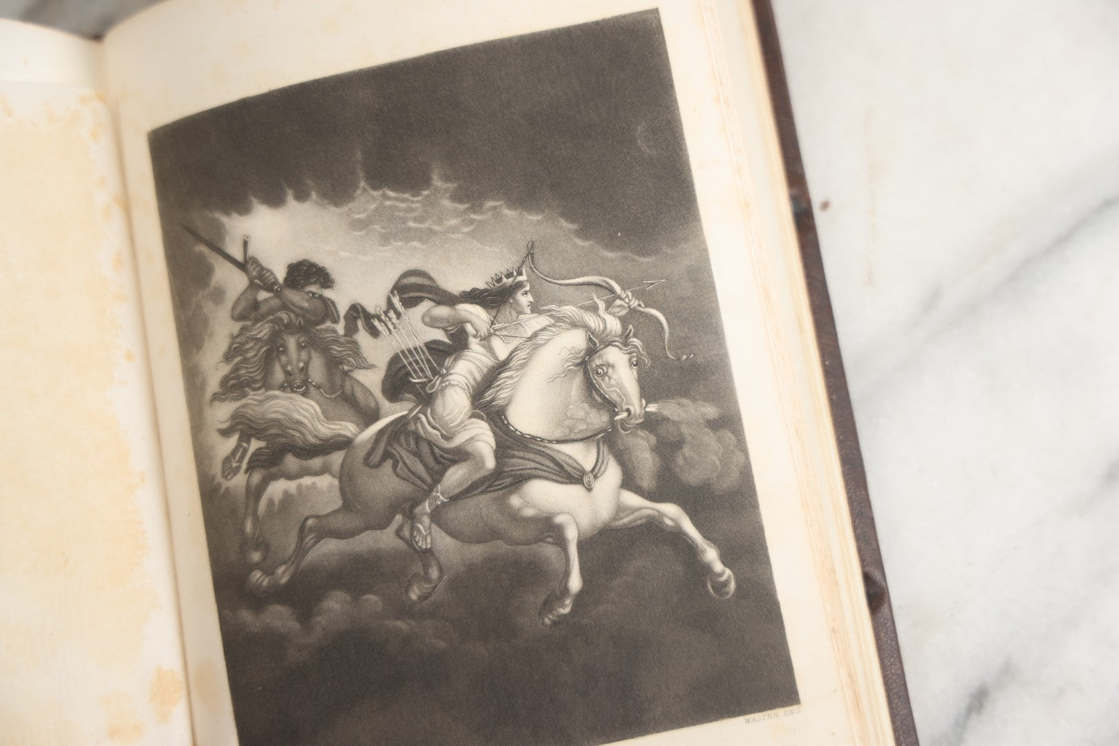 Lot 181 - "Life Of Christ" Antique Salesman’S Dummy Book By Rev. John Fleetwood, D.D., Profusely Illustrated With Engraved Plates, Ornate Gilt-Embossed Leather Boards With Decorative Spine And Sample Bindings, Bradley & Co., Philadelphia, 1870