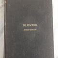Lot 184 - "The Apocrypha" Antique Religious Text Translated Out Of The Greek And Latin Tongues, With Black Cover, Red Fore-Edge, Thomas Nelson & Sons, Publishers, New York, 1894