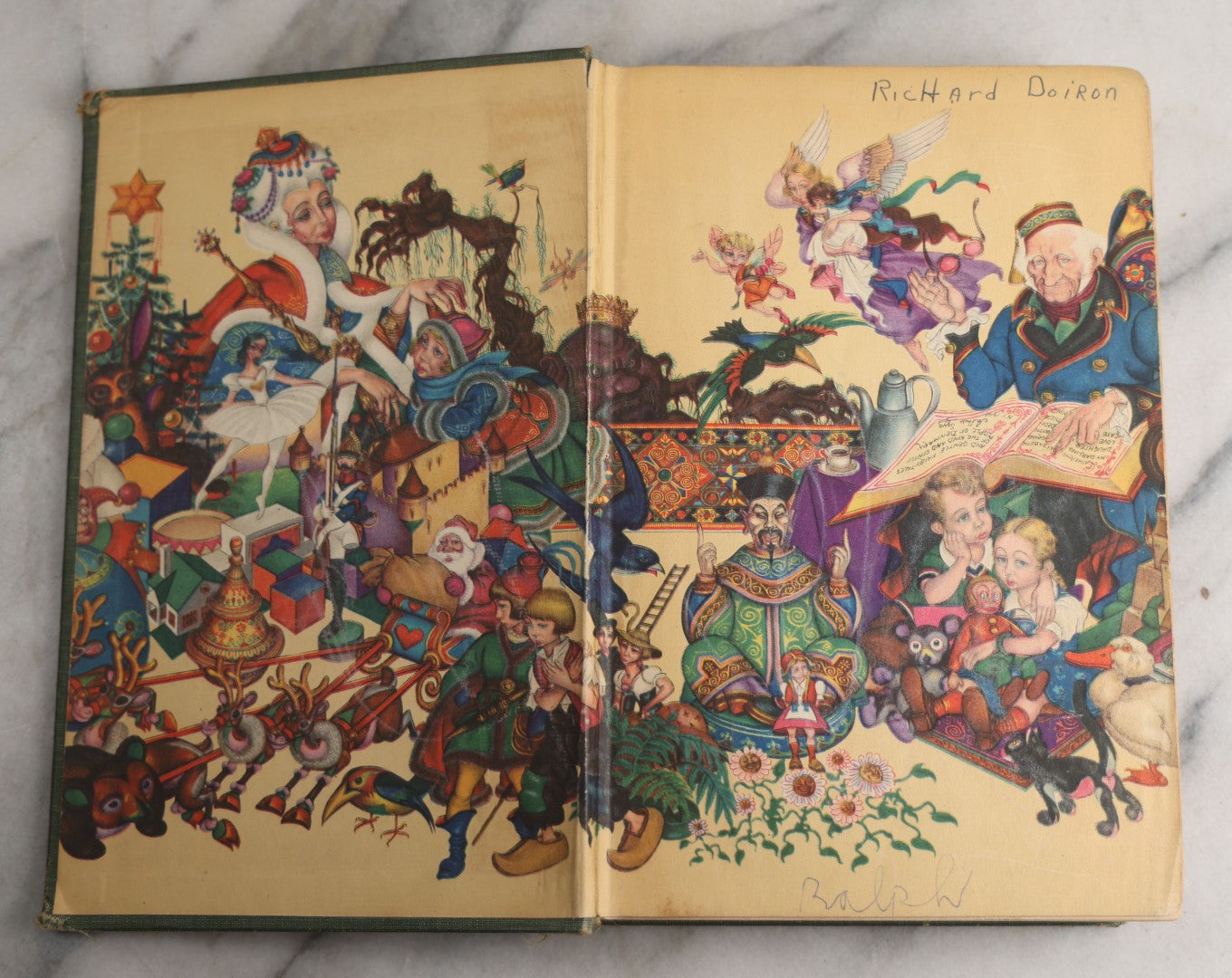 Lot 186 - "Andersen’S Fairy Tales" Vintage Book By Hans Christian Andersen, Translated By Mrs. E. V. Lucas And Mrs. H. B. Paull, Illustrated By Arthur Szyk, Published By Grosset & Dunlap, New York., 1945