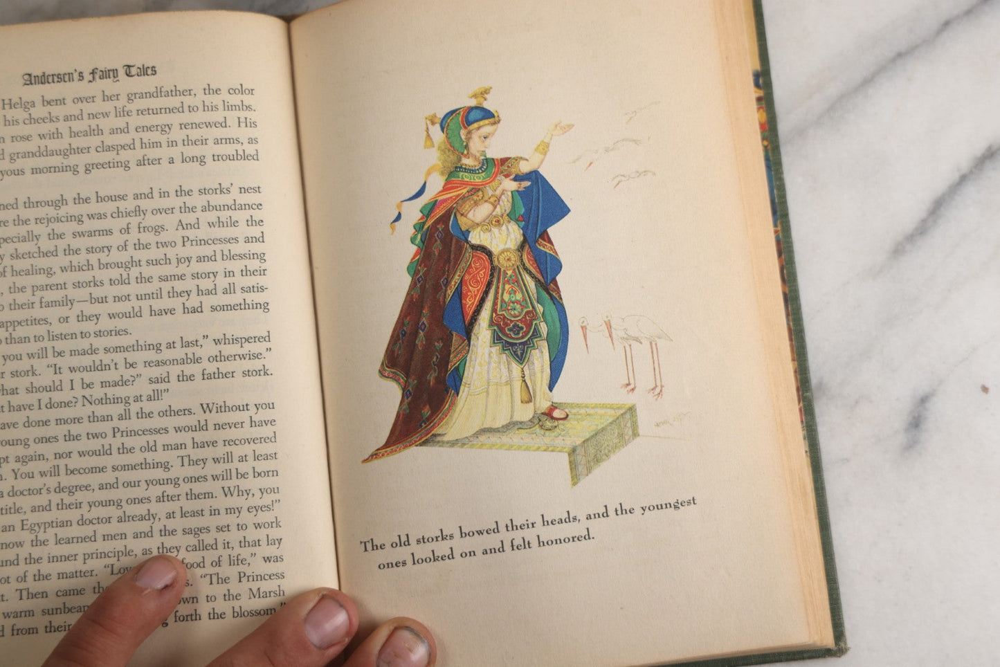 Lot 186 - "Andersen’S Fairy Tales" Vintage Book By Hans Christian Andersen, Translated By Mrs. E. V. Lucas And Mrs. H. B. Paull, Illustrated By Arthur Szyk, Published By Grosset & Dunlap, New York., 1945