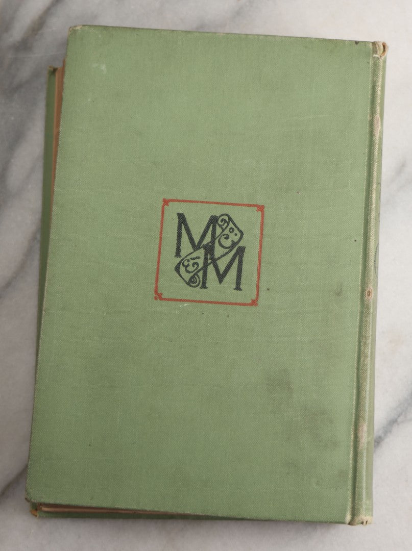 Lot 188 - Pair Of Antique Books, "Sylvie And Bruno" And "Sylvie And Bruno Concluded" By Lewis Carroll, Matching Illustrated Green Cloth Covers With Red And Black Designs, Macmillan And Co., Limited, Publisher, London, 1898