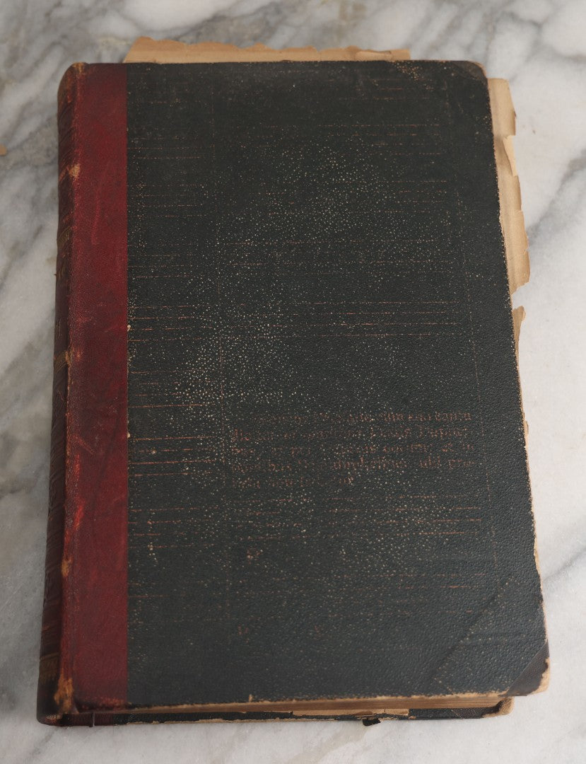 Lot 190 - Antique German Illustrated Religious Book Including Scraps Found In Its Pages, Craft Grade Condition