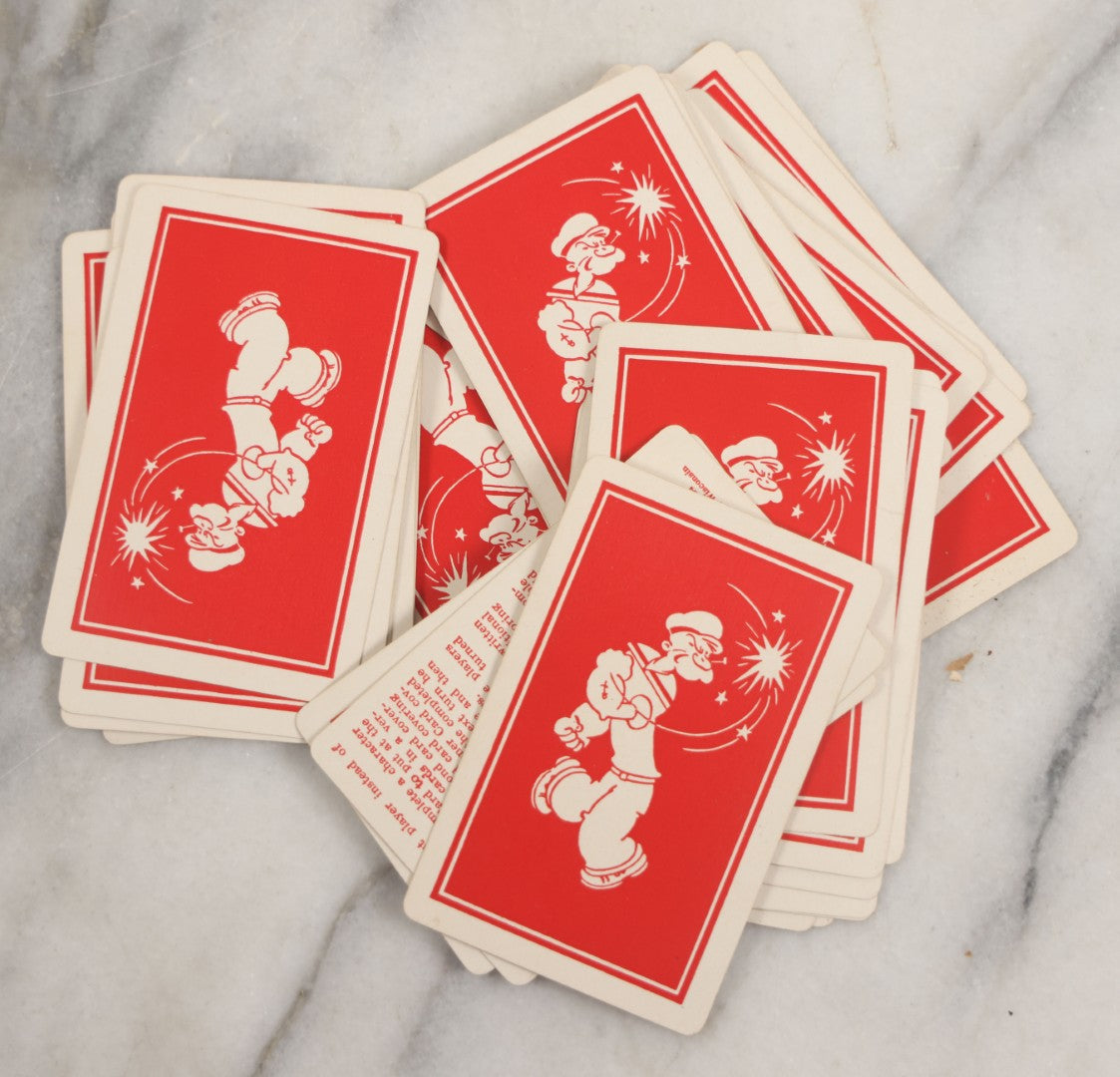 Lot 199 - Vintage Popeye Playing Card Game, Copyright 1934 King Features Syndicate, Inc., New York, N.Y., Made In U.S.A By Whitman Publishing Co.