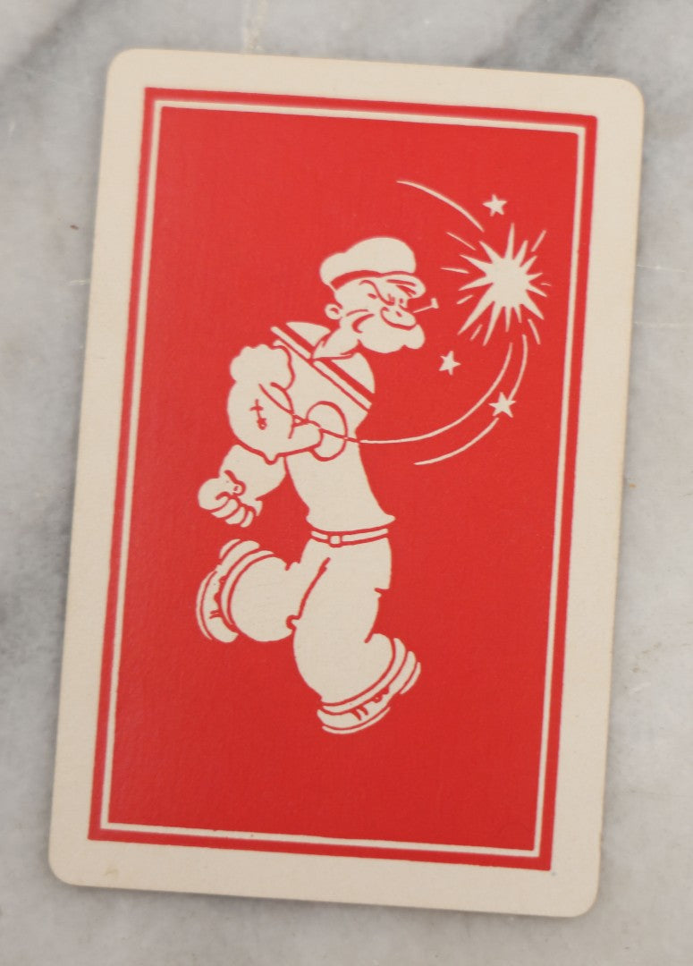 Lot 199 - Vintage Popeye Playing Card Game, Copyright 1934 King Features Syndicate, Inc., New York, N.Y., Made In U.S.A By Whitman Publishing Co.