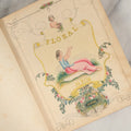 Lot 216 - Antique Autograph Album, The Floral Album, Published By J.C. Riker, New York, With Hand Colored Floral Engravings Throughout, Dozens Of Poems, Signatures, And More, 1860s