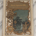 Lot 242 - Antique German Wedding Certificate Folio, For The Wedding Ceremony Of Mr. Leonard Abbot Jenkins And Miss Satia Jewett Hyde On September 6, 1898., Van Der
Albanus, Printers