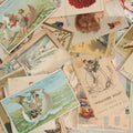 Lot 253 - Grouping Of Approximately 65 Antique Lithgraphed Trade Cards, Including Mechanical Paper Card, Various Advertisements