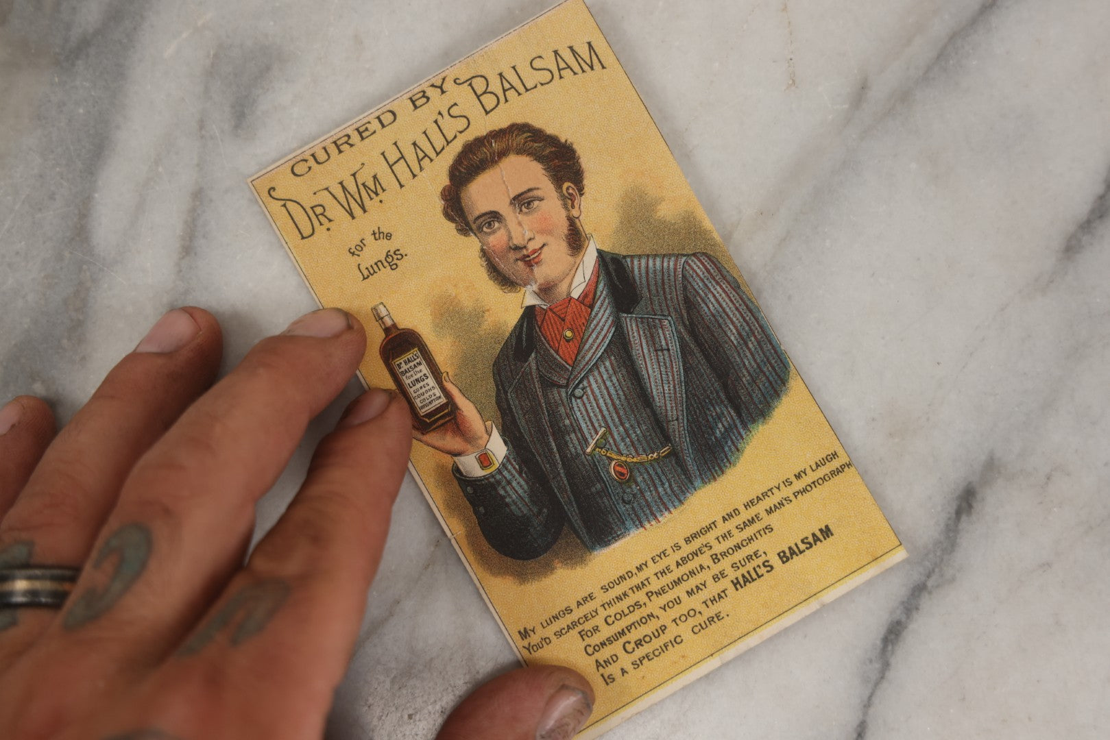Lot 253 - Grouping Of Approximately 65 Antique Lithgraphed Trade Cards, Including Mechanical Paper Card, Various Advertisements