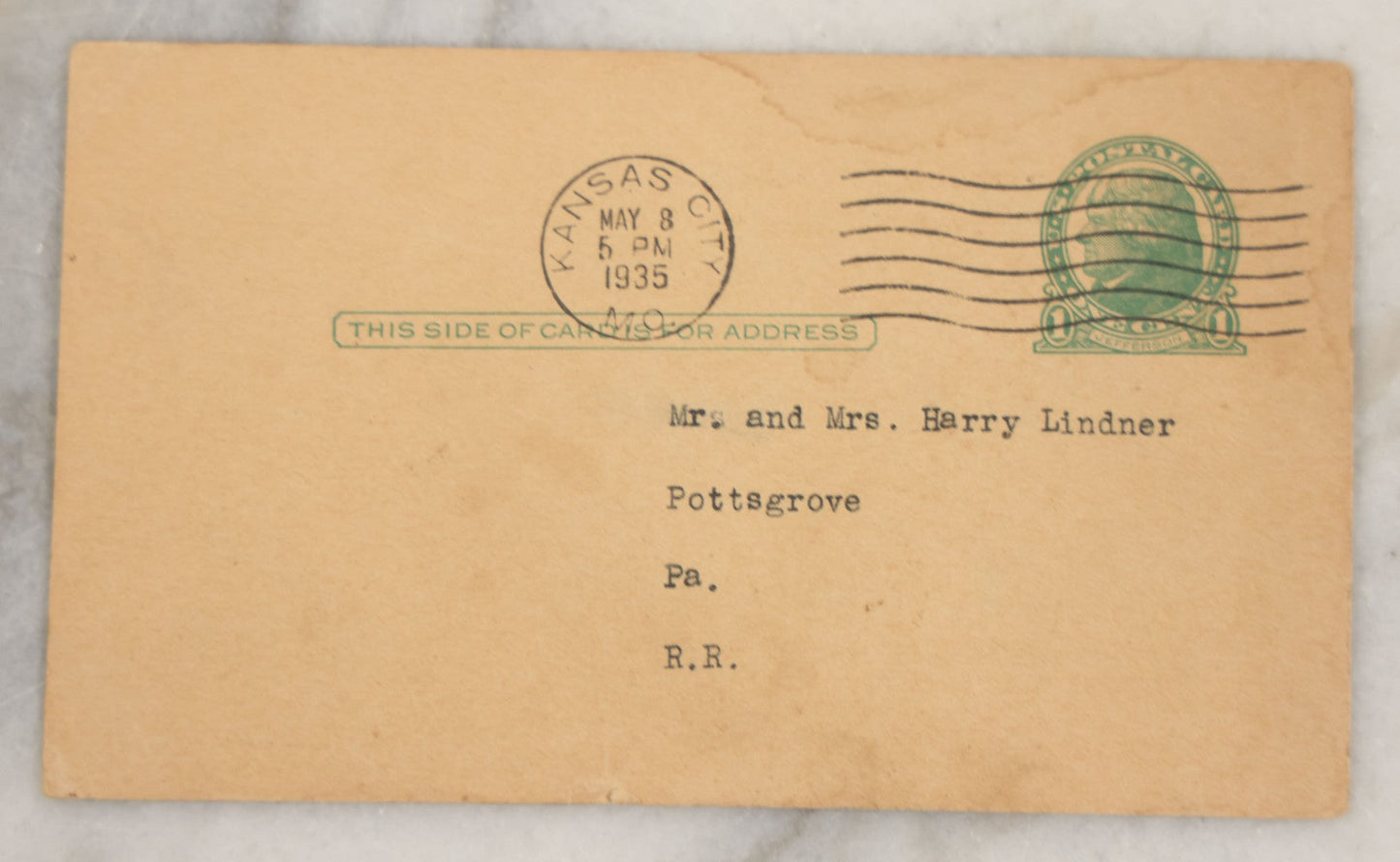 Lot 258 - Single Ephemera Scrap, Advertising And Business Card For Dr. A.R. Mclaughlin, The A-B-C- Dog And Cat Clinic