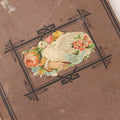 Lot 076 - Antique Victorian Scrapbook Album Containing Book And Newspaper Clippings, Die Cuts, Including Materials Related To Barnum Sideshow Performers Gen. Tom Thumb, Lavinia And Minnie Warren, Count And Countess Magri, Many Pieces Related To Vermont