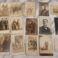 Lot 085 - Grouping Of 18 Antique Real Photo Postcards R.P.P.C. Of Men And Boys, Including Men In Overalls, Knights Templar / Freemasons, Sailors, Men Smoking, And More