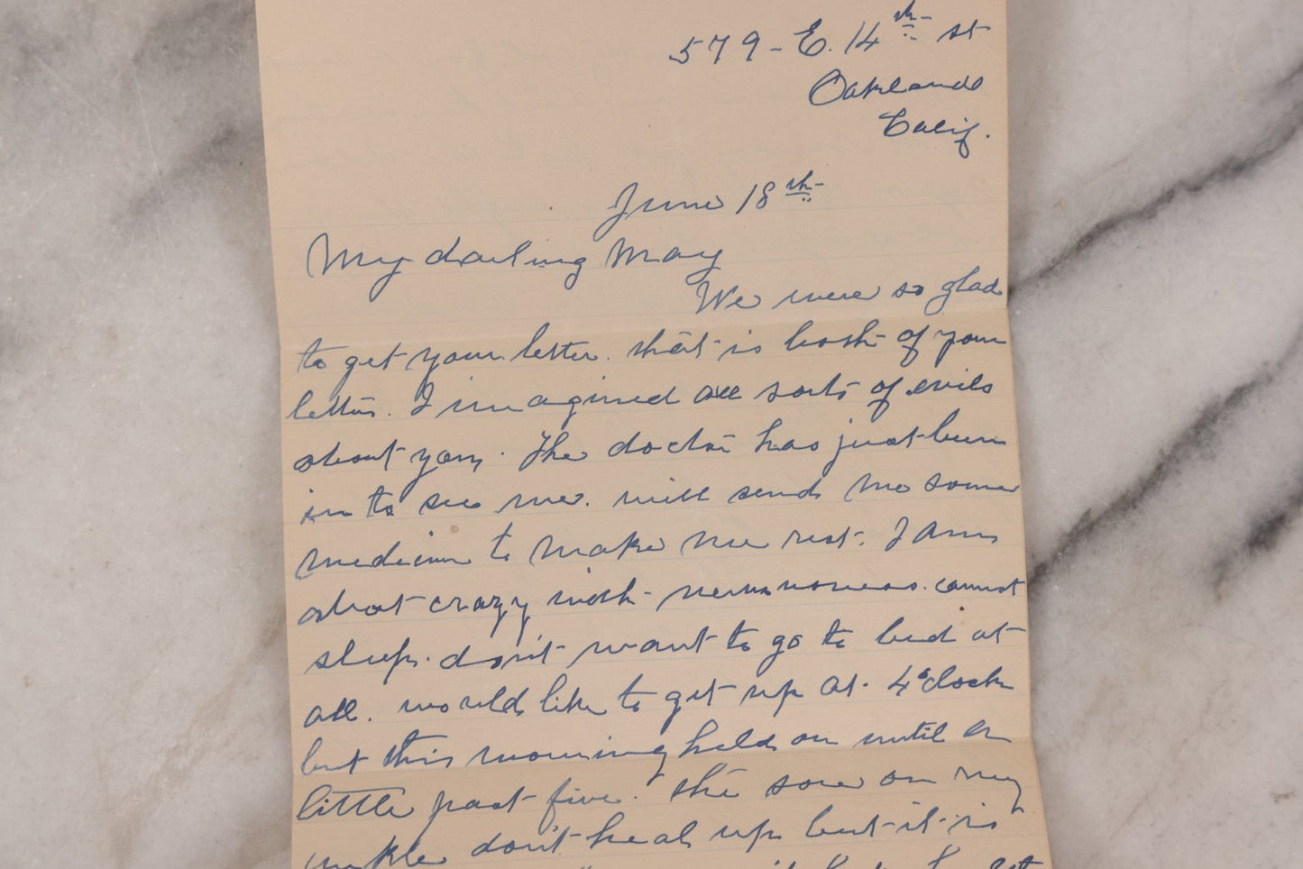 Lot 119 - Grouping Of Three Antique Typed & Handwritten Letters Addressed To Mrs. Degnan, New York, 1906-1917, From Her Father Mr. Gooch In The Philippines And Mother Mrs. Gooch In Oakland, Ca