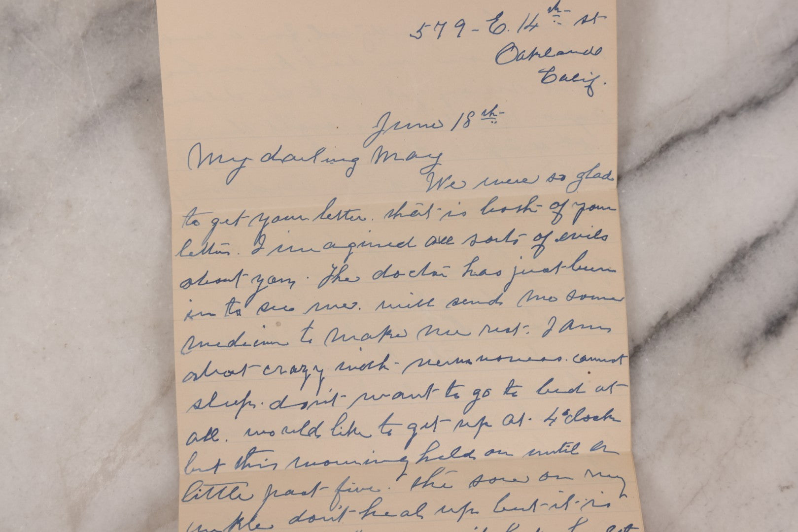 Lot 119 - Grouping Of Three Antique Typed & Handwritten Letters Addressed To Mrs. Degnan, New York, 1906-1917, From Her Father Mr. Gooch In The Philippines And Mother Mrs. Gooch In Oakland, Ca