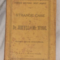Lot 121 - "Strange Case Of Dr. Jekyll And Mr. Hyde" Antique Paperback Edition Book By Robert Louis Stevenson, Published By J.H. And A.L. Brigham, Boston, Circa 1895