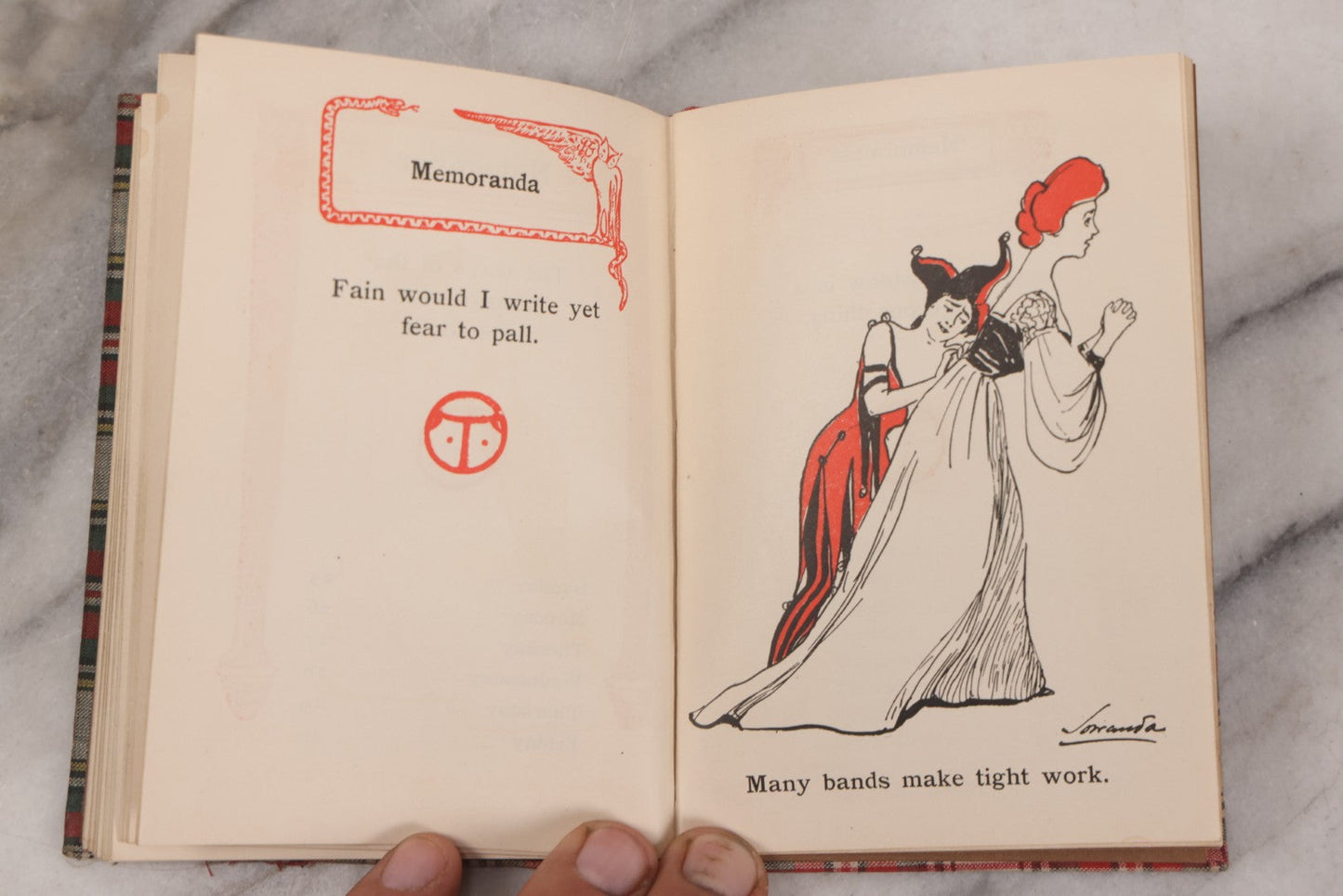 Lot 124 - "The Complete Cynic's Calendar Of Revised Wisdom For 1906" Antique Book With Black Cats On Cover By Ethel Watts Mumford, Oliver Herford, & Addison Mizner, With Macabre Frontispiece, Published By Paul Elder And Company, San Francisco 