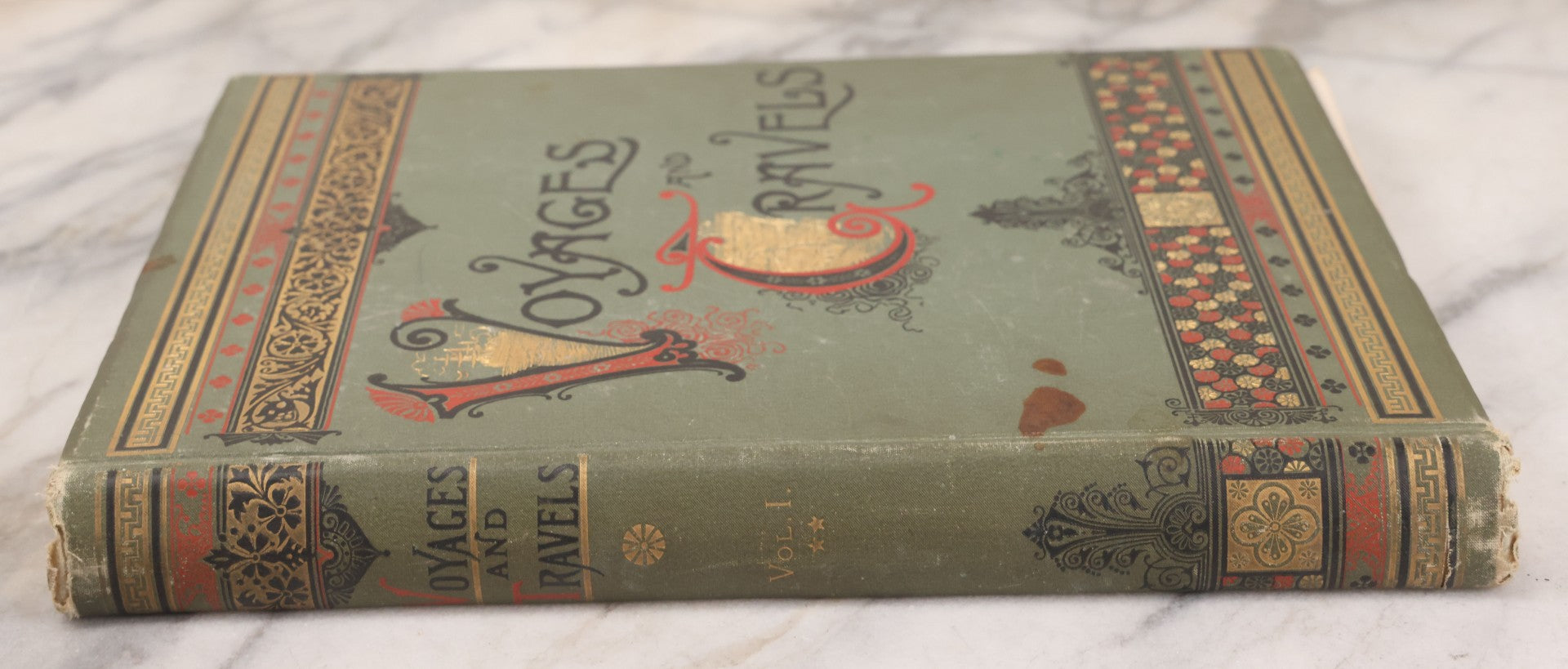 Lot 125 - "Voyages And Travels, Or Scenes In Many Lands" Edited By Leo De Colange, Published By E.W. Walker & Co., Boston, 1887, Richly Illustrated With 850 Wood And Steel Engravings Of World Views