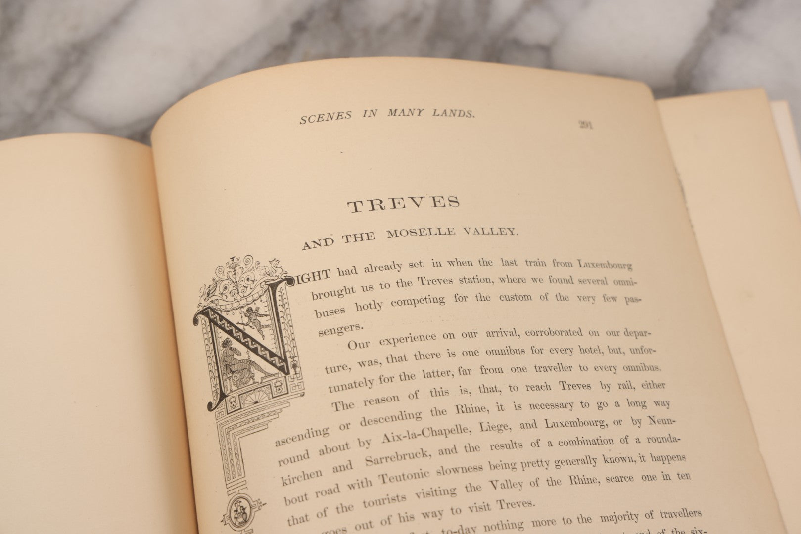 Lot 125 - "Voyages And Travels, Or Scenes In Many Lands" Edited By Leo De Colange, Published By E.W. Walker & Co., Boston, 1887, Richly Illustrated With 850 Wood And Steel Engravings Of World Views