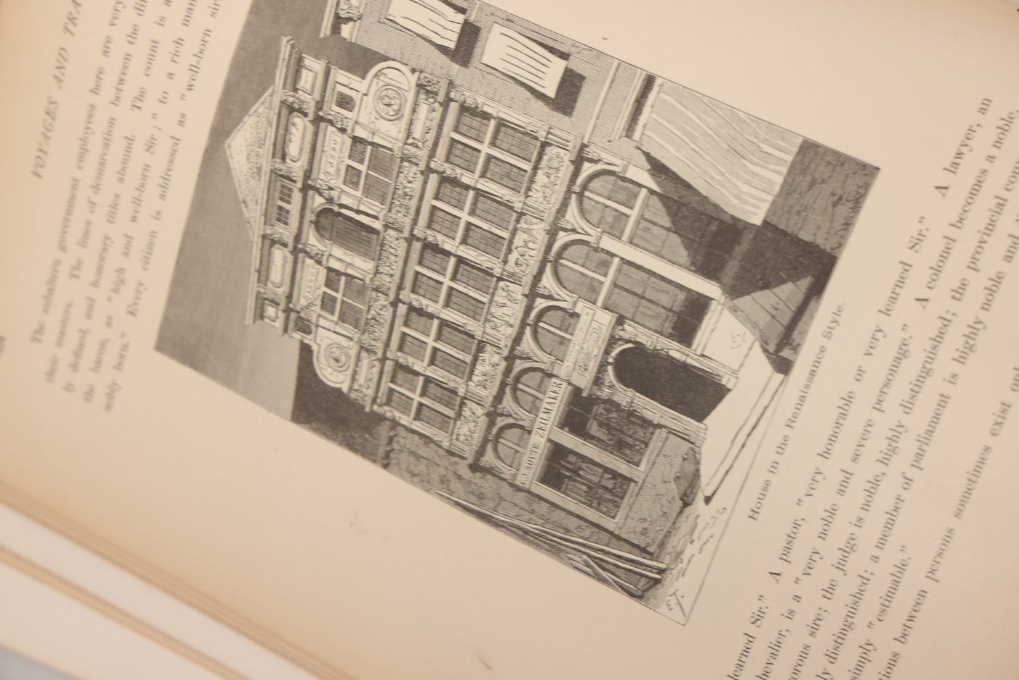 Lot 125 - "Voyages And Travels, Or Scenes In Many Lands" Edited By Leo De Colange, Published By E.W. Walker & Co., Boston, 1887, Richly Illustrated With 850 Wood And Steel Engravings Of World Views